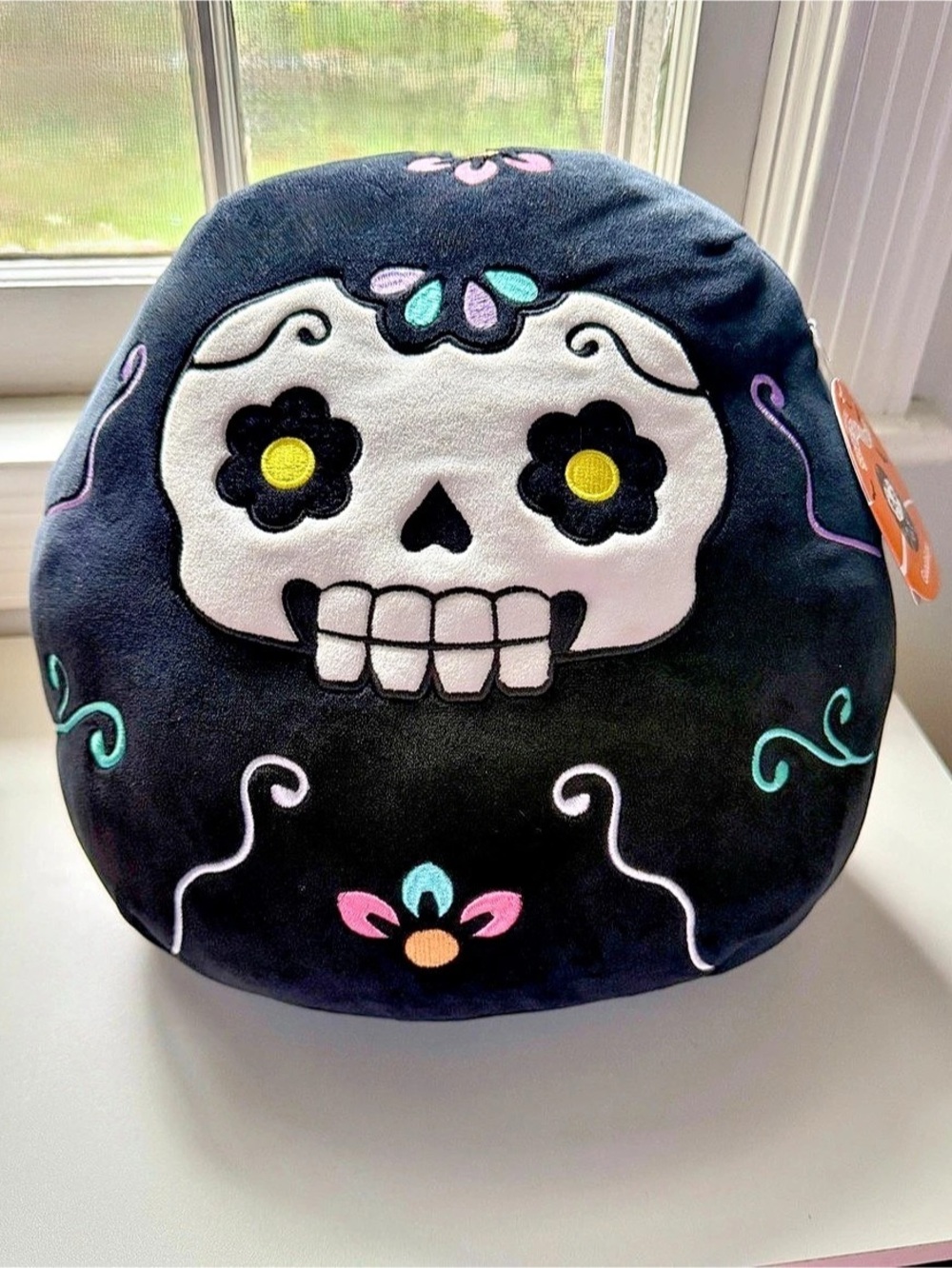 NWT Squishmallows 12" GUADALUPE the Sugar Skull Day of the Dead Halloween Plush